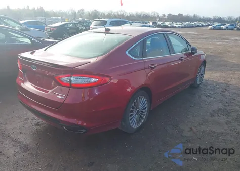 2014 Ford Fusion Titanium z USA, uszkodzony, nr VIN 3FA6P0D98ER172840